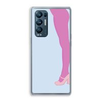 Pink panty: Oppo Find X3 Neo Transparant Hoesje