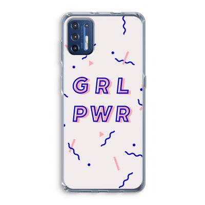 GRL PWR: Motorola Moto G9 Plus Transparant Hoesje