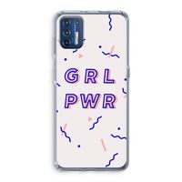 GRL PWR: Motorola Moto G9 Plus Transparant Hoesje