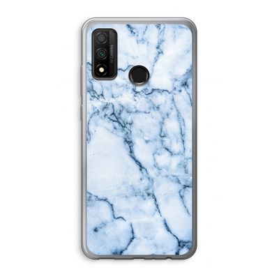 Blauw marmer: Huawei P Smart (2020) Transparant Hoesje