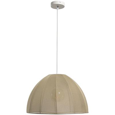 Leen Bakker - Hanglamp Cilou E27 - 120xØ40 Cm - Stof/Metaal/Kunststof - Groen
