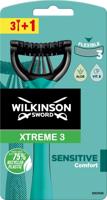 Wilkinson Wilkinson Wegwerpmesjes Men - Xtreme 3 Sensitive wegwerpmesjes 3+1 stuks