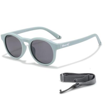 Maesy Kinderzonnebril Bowi - 1 t/m 3 jaar Licht Blauw