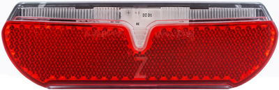 Edge dragerachterlicht city slimline 50/80mm e-bike 6-48volt