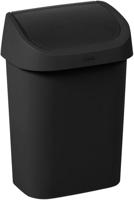Curver mistral afvalbak swing 10 liter zwart