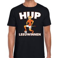 Nederlands dames elftal supporter shirt Hup Leeuwinnen zwart voor heren 2XL  -