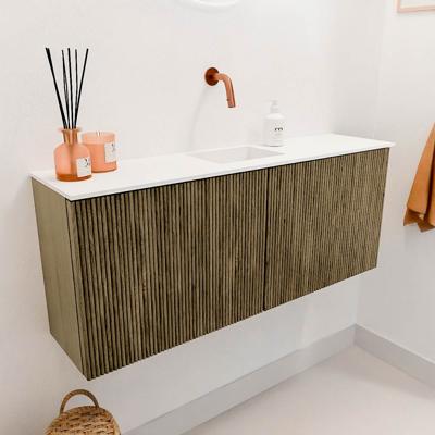 Toiletmeubel Mondiaz Joya | 100 cm | Meubelkleur Dusk | Faye wastafel Talc Midden | Zonder kraangat(en) Toiletmeubel Mondiaz Joya | 100 cm | Meubelkleur Dusk | Faye wastafel Talc Midden | Zonder kraangat(en)