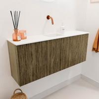 Toiletmeubel Mondiaz Joya | 100 cm | Meubelkleur Dusk | Faye wastafel Talc Midden | Zonder kraangat(en) Toiletmeubel Mondiaz Joya | 100 cm | Meubelkleur Dusk | Faye wastafel Talc Midden | Zonder kraangat(en)