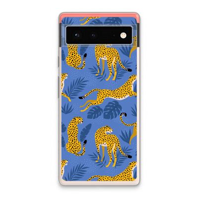 Luipaard: Google Pixel 6 Transparant Hoesje