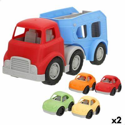 Carrier Vrachtwagen PlayGo 34 X 18 X 13 CM (2 Stuks)