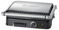 Clatronic KG 3487 elektrische grill (tafelmodel 2000W, zwart en zilver)
