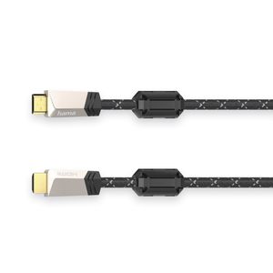 Hama 00205025 HDMI-kabel HDMI Aansluitkabel HDMI-A-stekker, HDMI-A-stekker 1.50 m Bruin 4K UHD