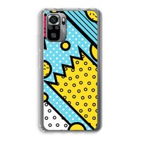 Pop Art #1: Xiaomi Redmi Note 10S Transparant Hoesje