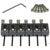 Graph Tech PS 8001 L0 String Saver Saddles Offset Screws, Left-handed Originele brugzadels voor ST/TE-gitaar (6 stuks)