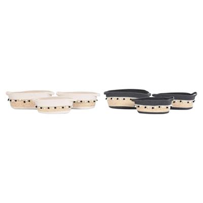 Basket spelset DKD Home Decor Boho 36 x 26 x 15 cm 45 x 25 x 16 cm