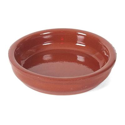 Tapas bakje/schaaltje - Bilbao - mini - 10 cm - aardewerk - oranje - serveerschaaltje Tapas bakje/schaaltje - Bilbao - mini - 10 cm - aardewerk - oranje - serveerschaaltje