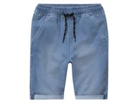 pepperts! Jongens sweatdenim korte broek (152, Blauw) - thumbnail