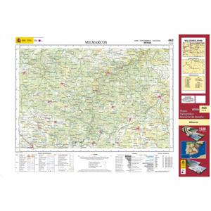 Topografische kaart 463 MT50 Milmarcos | CNIG - Instituto Geográfico Nacional1