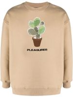 Pleasures sweat à broderies - Tons neutres