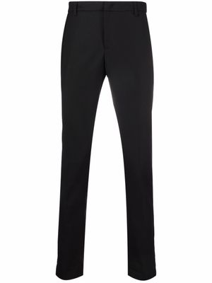 DONDUP pantalon slim à taille mi-haute - Noir