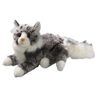 CarlDick Pluche knuffeldier Perzische kat - premium kwaliteit - 30 cm - kat - huisdieren knuffel