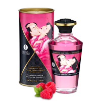 Shunga Aphrodisia Oil - Raspberry Feeling - 3.5 fl oz / 100 ml