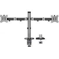 ACT Monitorarm max 32 office, 2 schermen, zilver
