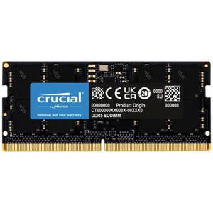 Crucial CT24G56C46S5 Werkgeheugenmodule voor laptop Retail DDR5 24 GB 1 x 24 GB On-die ECC 5600 MHz 262-pins SO-DIMM CL46 CT24G56C46S5