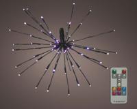 LED ster d70 cm zwart/colour changing kerstverlichting - Lumineo