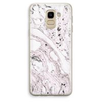 Mengelmoes: Samsung Galaxy J6 (2018) Transparant Hoesje Mengelmoes: Samsung Galaxy J6 (2018) Transparant Hoesje