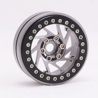Sweep Spiral 1.9" aluminium 10-Spaaks beadlock velgen - Grijs - thumbnail