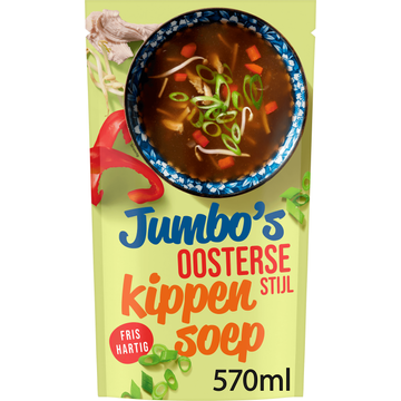 Jumbo&apos;s Oosterse Stijl Kippensoep 570ML