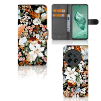 Hoesje voor OnePlus 12 Dark Flowers - thumbnail