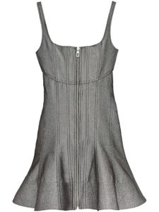 Marc Jacobs robe bustier courte - Gris