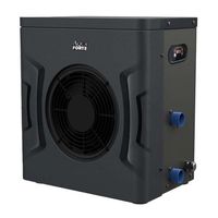 Aquaforte Warmtepomp Mini ABS 3kW - Fluisterstil & Energiezuinig voor Zwembad/Spa
