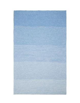 Marc O&apos;Polo Nordic knit melange Plaid Denim blue 130x170
