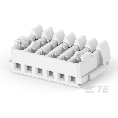 TE Connectivity 353293-6 Female header, inbouw (standaard) Inhoud: 1 stuk(s) Bulk