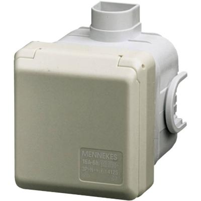 MENNEKES Mennekes 4125 CEE-wandcontactdoos 16 A 5-polig 400 V 1 stuk(s)