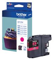 Inktcartridge Brother LC-123M rood