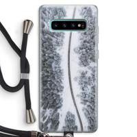 Snøfall: Samsung Galaxy S10 Plus Transparant Hoesje met koord