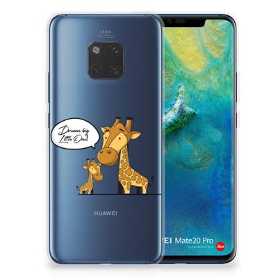 Huawei Mate 20 Pro Telefoonhoesje met Naam Giraffe Huawei Mate 20 Pro Telefoonhoesje met Naam Giraffe