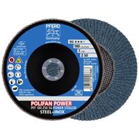 PFERD 67685186 PFF 180 Z50 SG POWER STEELOX Lamellenschuurschijf Diameter 180 mm Boordiameter 22.23 mm RVS, Staal 10 stuk(s)