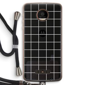 Rooster 2: Motorola Moto Z Force Transparant Hoesje met koord