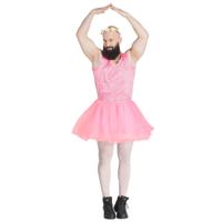 Kostuum Balletdanser Man Roze Kostuum Balletdanser Man Roze