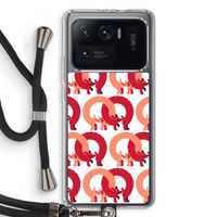 Dogs: Xiaomi Mi 11 Ultra Transparant Hoesje met koord