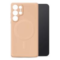 My Style Protective Flex Magsafe Compatible Case for Samsung Galaxy S25 Ultra 5G Soft Pink