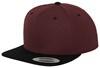 Flexfit FX6089MT Classic Snapback 2-Tone - Maroon/Black - One Size