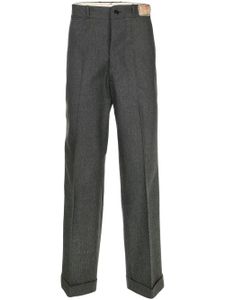 Fake Alpha Vintage pantalon de costume Coverts - Gris