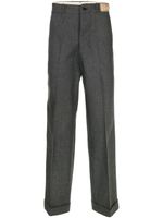 Fake Alpha Vintage pantalon de costume Coverts - Gris