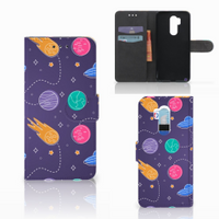 LG G7 Thinq Wallet Case met Pasjes Space - thumbnail